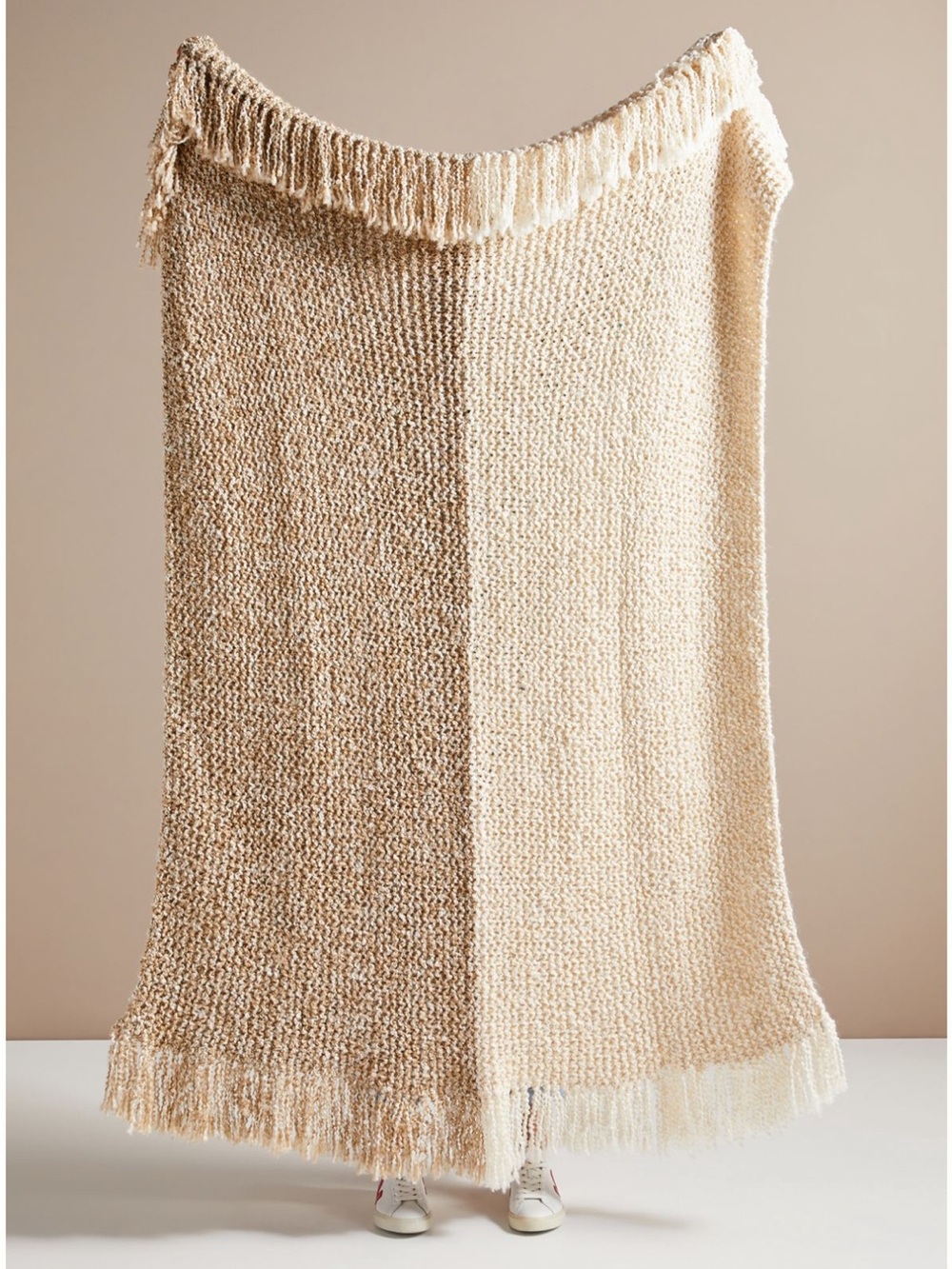 Amber Lewis for Anthropologie Amboy Knit Throw Blanket